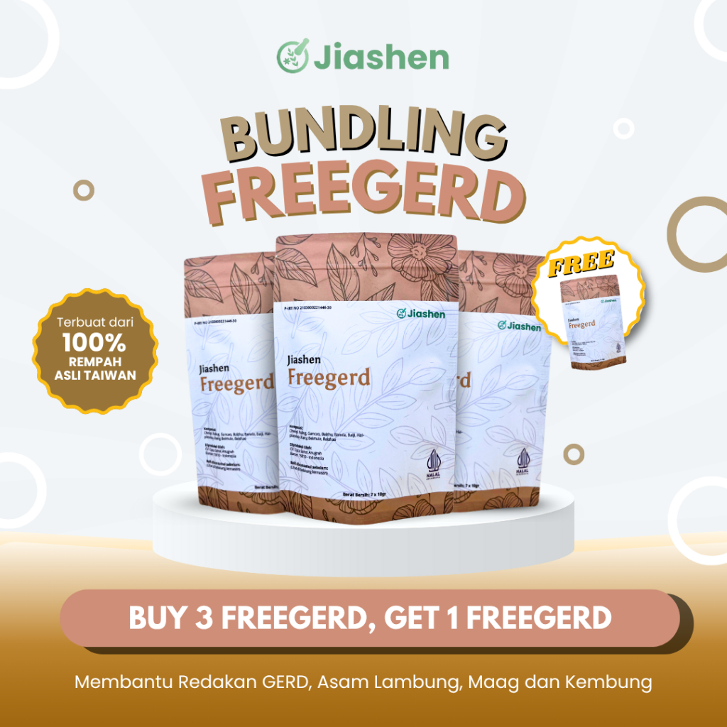 

[Spesial Bundling] Jiashen FreeGerd Beli 3 Gratis 1
