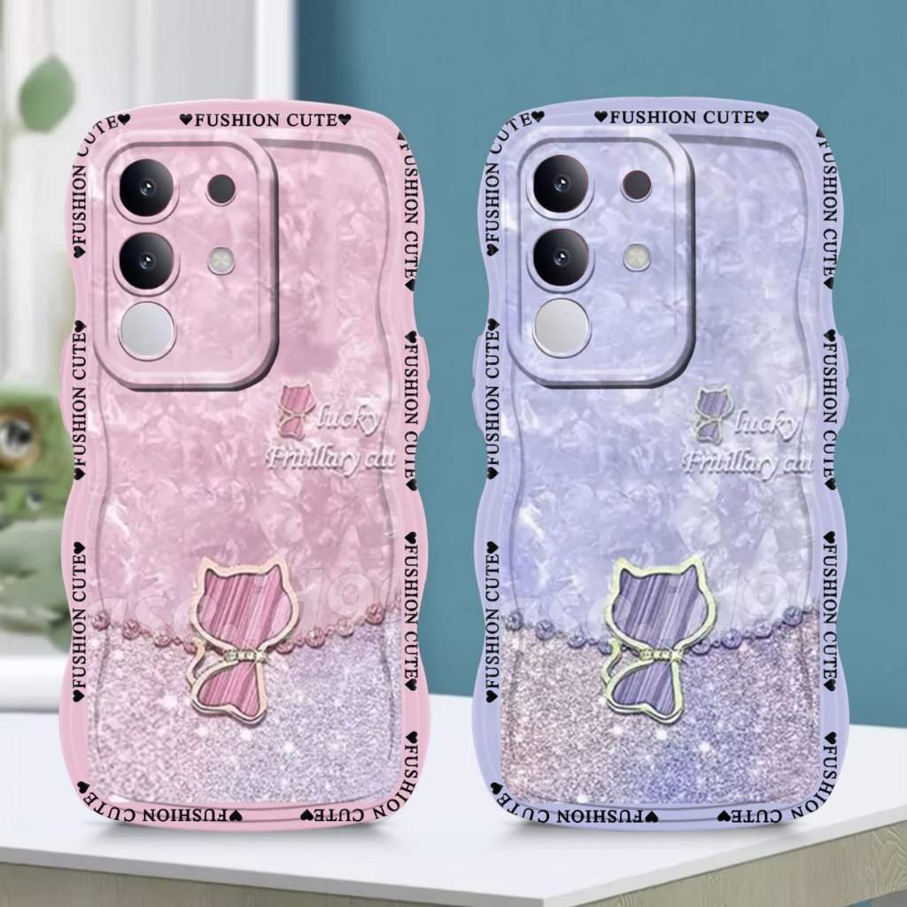Case Gelombang Vivo Y29 4G Case Motif Casing Vivo Y29 Terbaru Silikon Gelombang ready tipe lain-3482