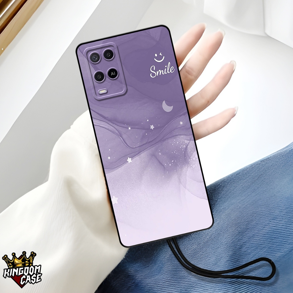 Case OPPO A54 Free Strap Case Terbaru 2025 | Case Keren - Softcase Pelindung Hp OPPO A54 - Kesing le
