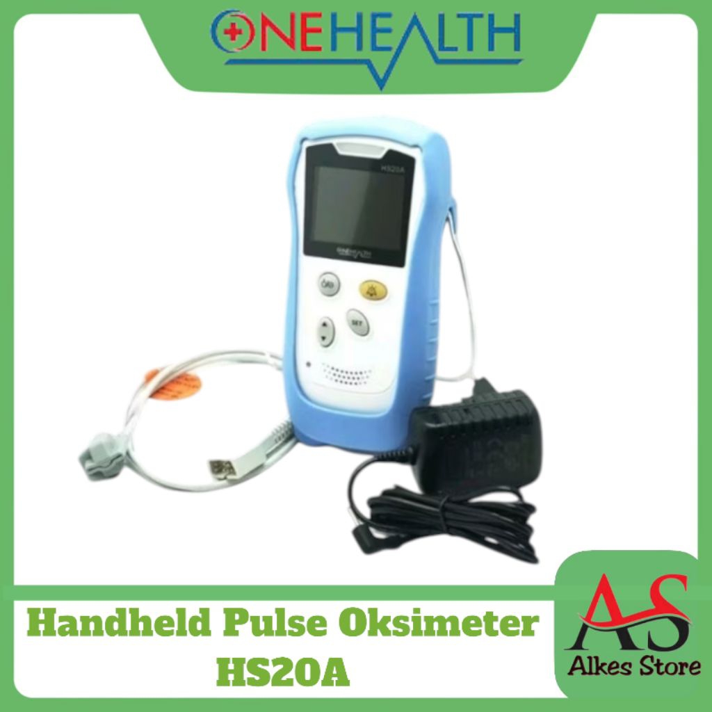 Handheld Pulse Oxymeter OneHealt HS20A  Handle Pulse Oxymeter Anak Bayi