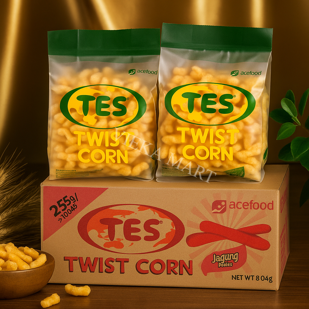 

TES Twist Corn rasa jagung barbeque