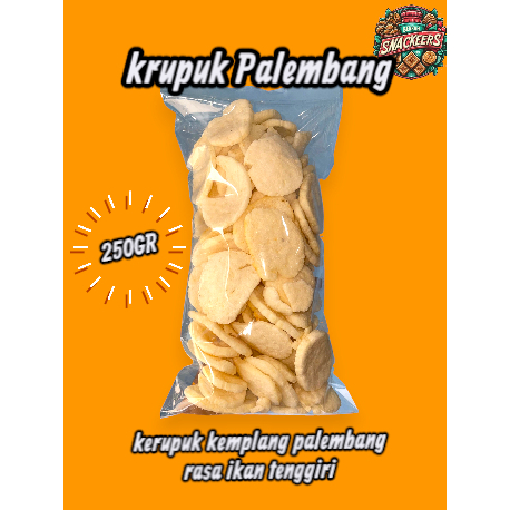 

Krupuk Ikan Palembang / Krupuk Kemplang Khas Palembang