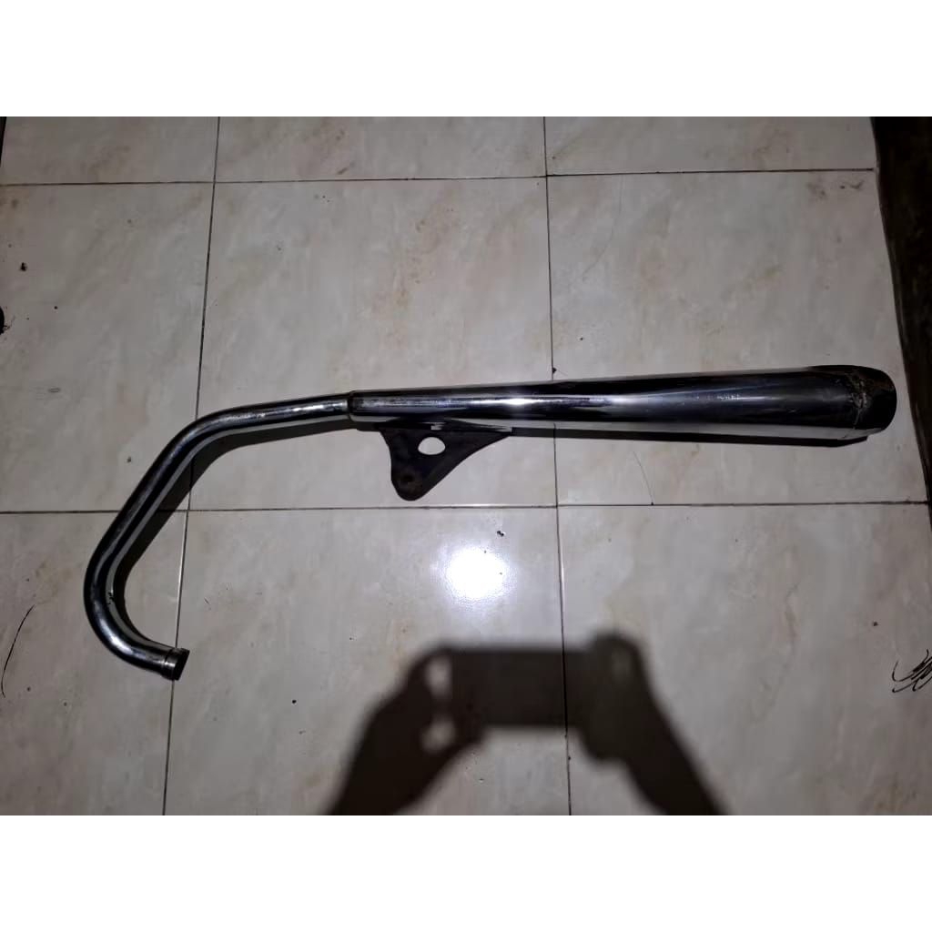 kenalpot honda gl100 gl125 original