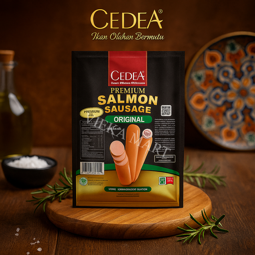 

CEDEA Premium Salmon Sausage Original 390g