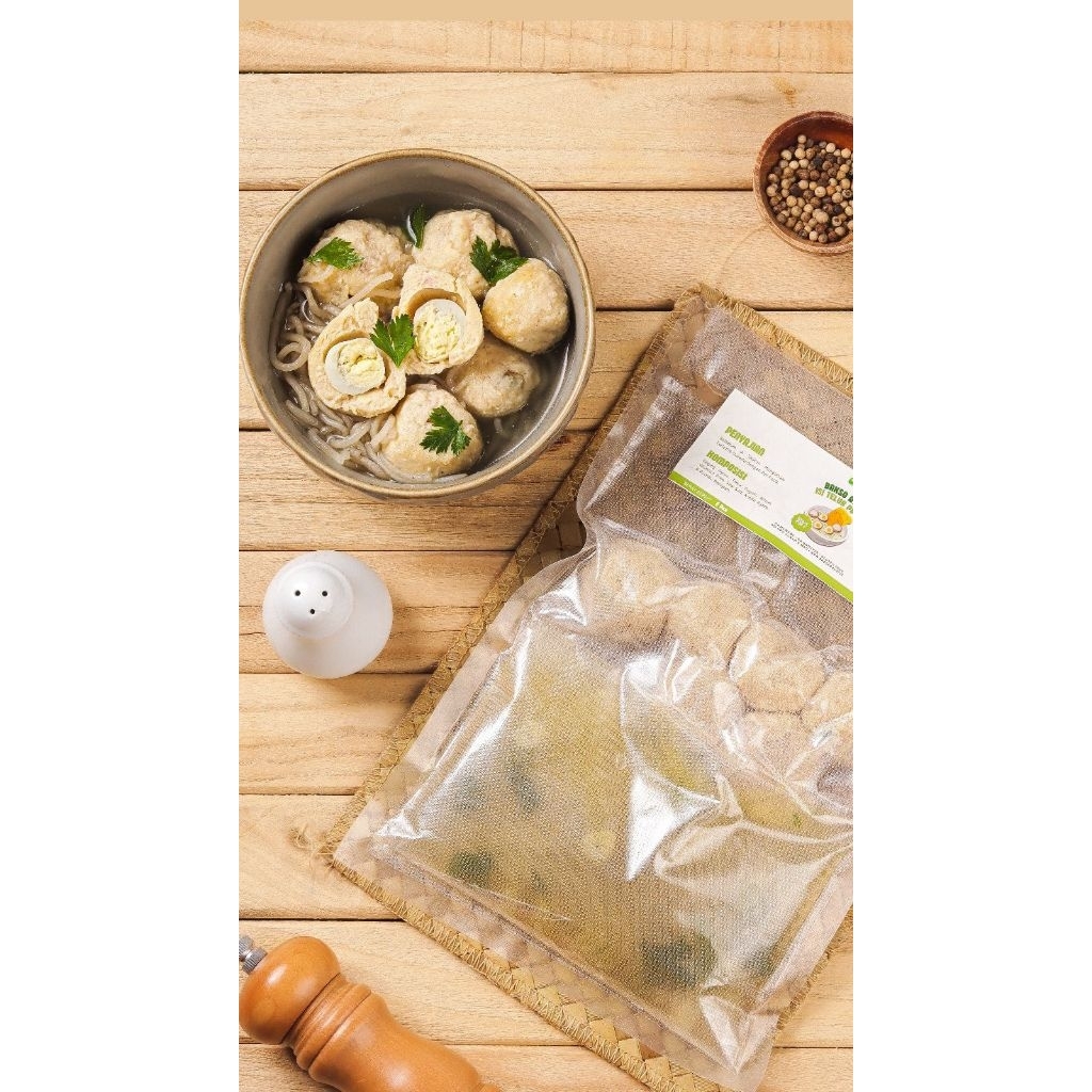 

Bakso Ayam Telur Puyuh - MPASI CORNER