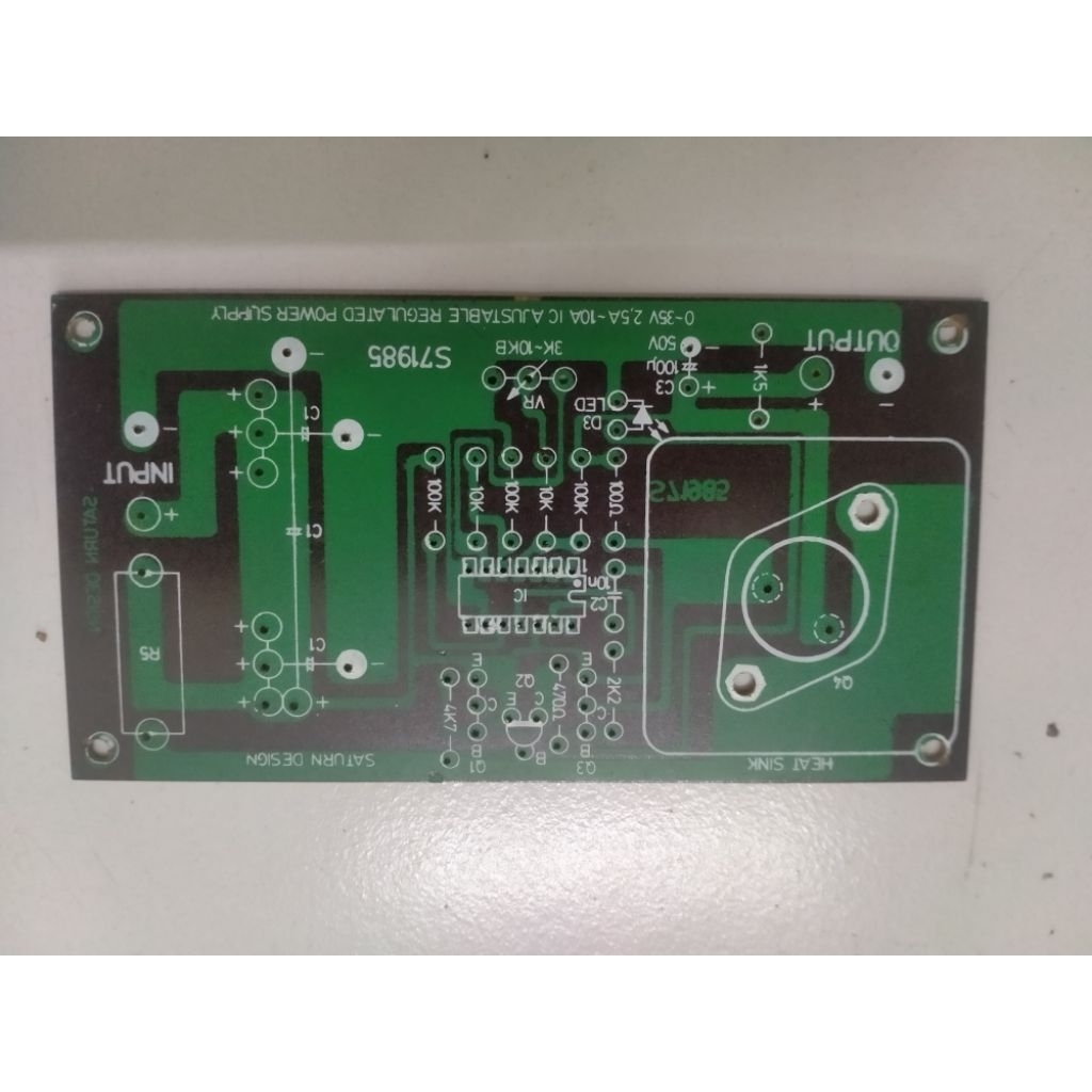 PCB 0V-35V 2.5A-10A IC ADJUSTABLE REGULATED POWER SUPPLY