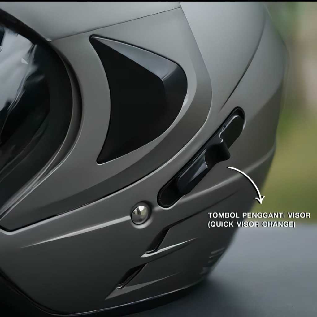 Terbaru [Terlaris] Helm Ink Double Visor Half Face Original Nya Fnk - Helem Pria Wanita Sni