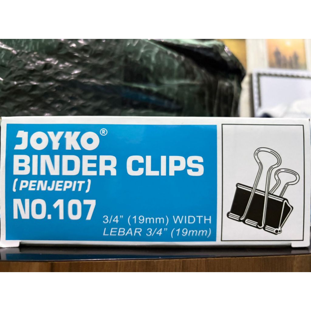 

binder clip no 107