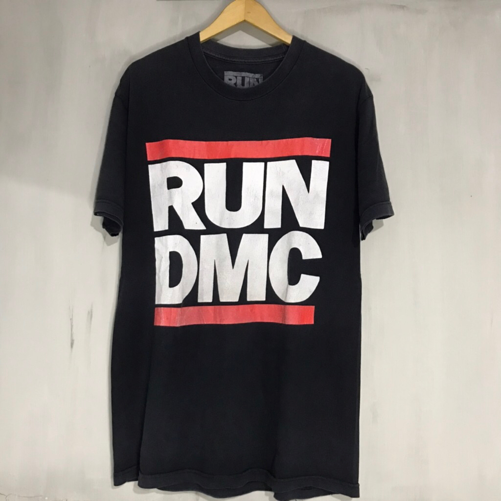KAOS BAJU BAND RUN DMC HIP HOP OFFICIAL MERCH IMPORT ORIGINAL RAP