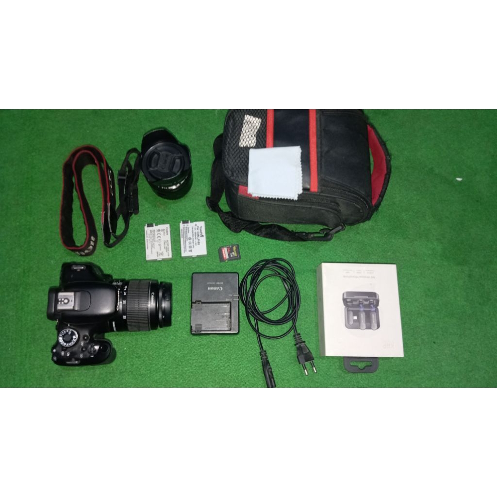 KAMERA CANON 600D BEKAS FLIP