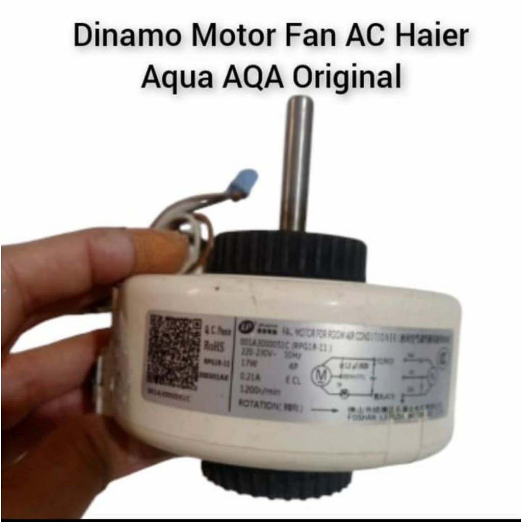 Dinamo Motor Fan AC Haier AQUA AQA Original
