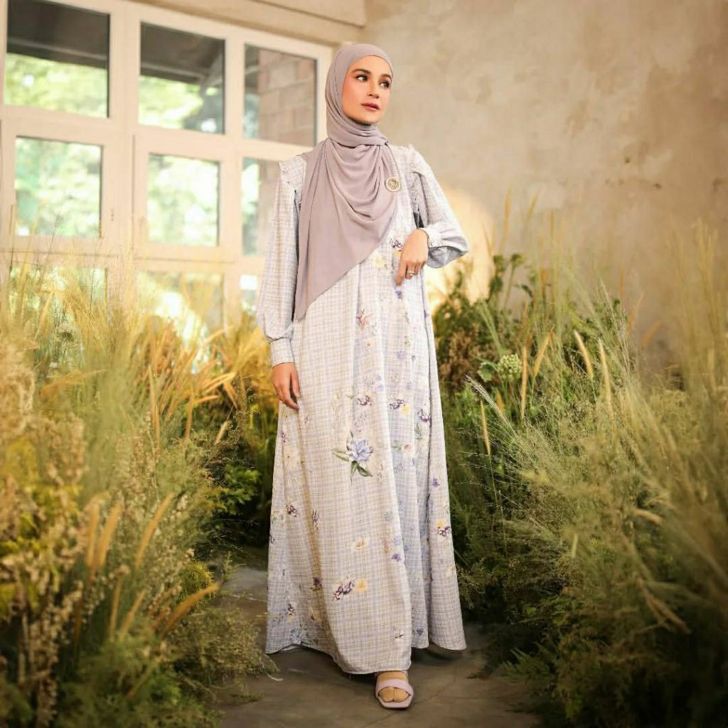 Bea Dress Vivid by SHI | Shireen Sungkar | SHI | D'Hijab of Mey