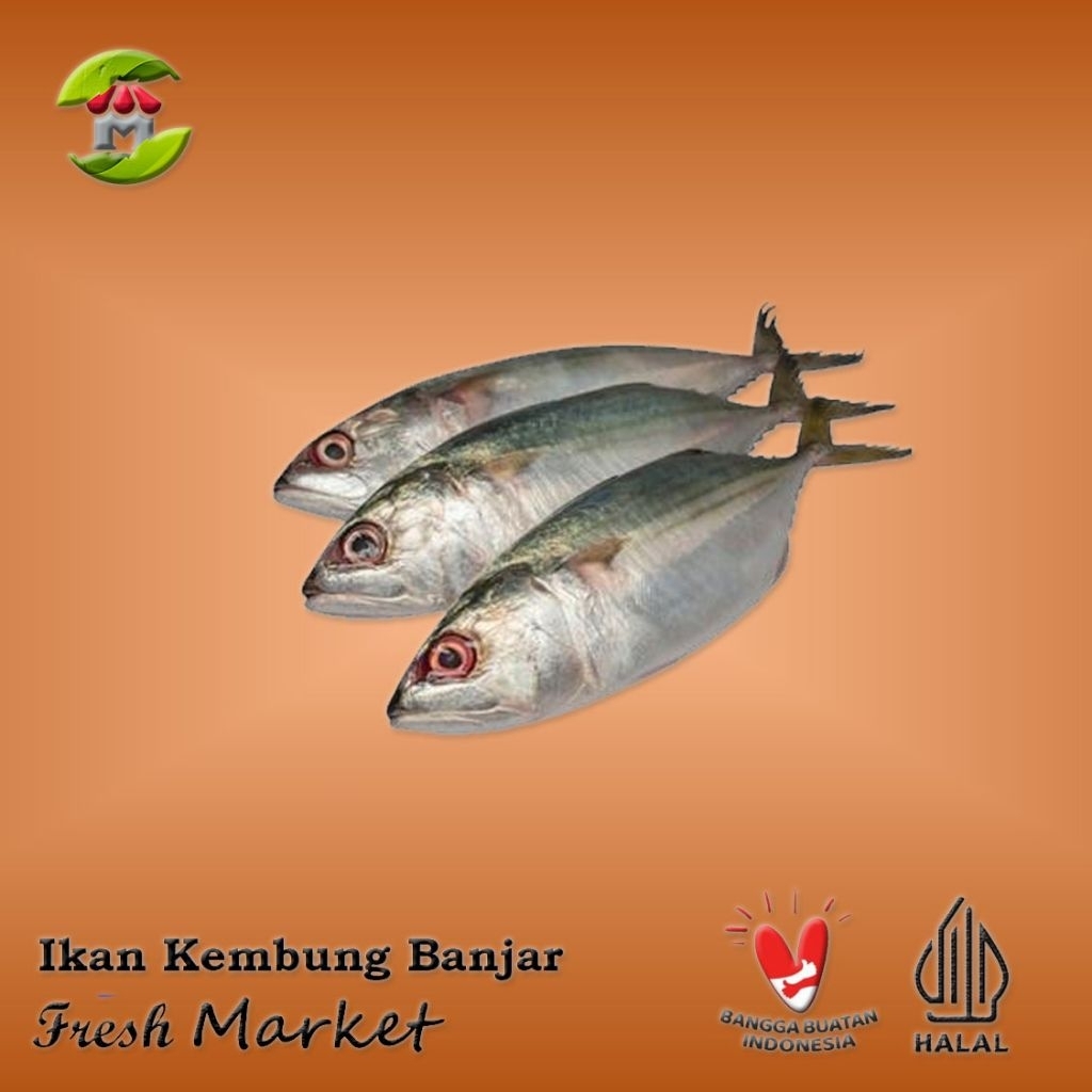 

[Bintaro] Ikan Kembung Banjar Pack 900gr - 1kg