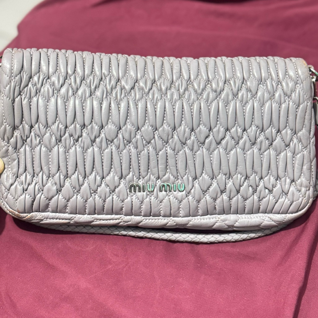 shoulder bag miu miu