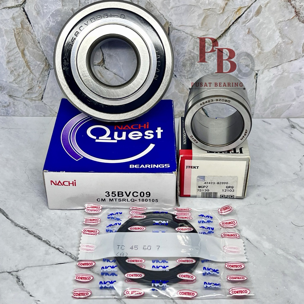 BEARING RODA BELAKANG GRAN MAX GRAND MAX SET BEARING+CONES+SEAL NOK