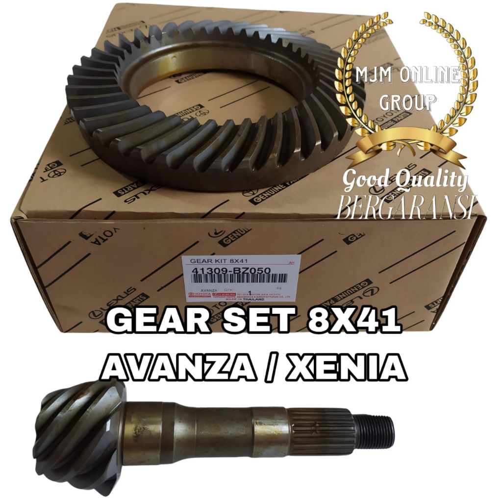 Gear Set 8x41 - Gigi gardan Toyota Avanza 2004-2011 Rasio 8x41 Good Quality