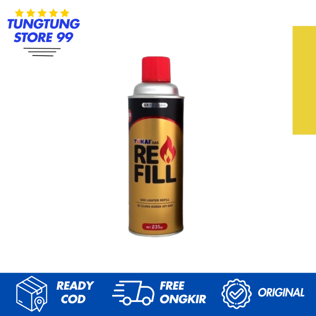 Tokai Refill Korek Api/Tabung Isi Ulang Mancis Tokai