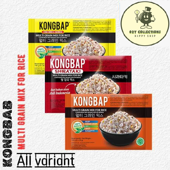 

Kongbab Multigrain Mix 6 Sachet 150g - Multigrain Mix