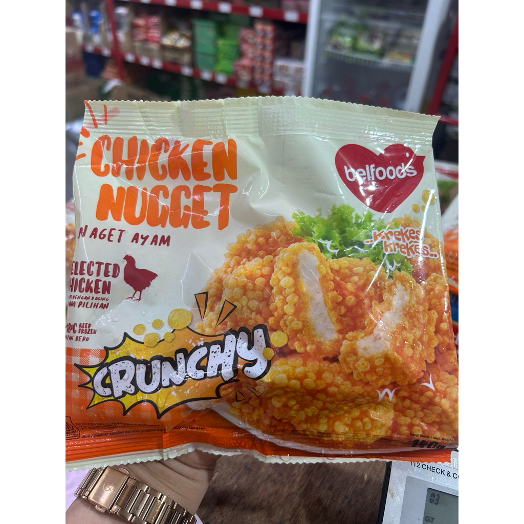 

Belfood Nugget Cruncy 140gram