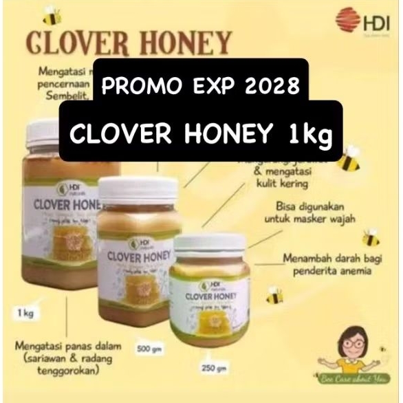 

Clover Honey HDI 1kg EXP 2028
