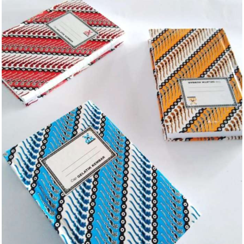 

BUKU NOTES BATIK KECIL, buku batik 1 pcs