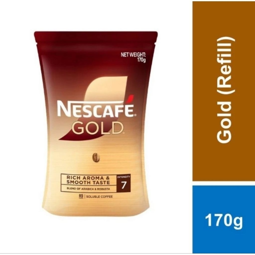 

Nescafe Gold Rich Aroma & Smooth Taste Refill 170gr