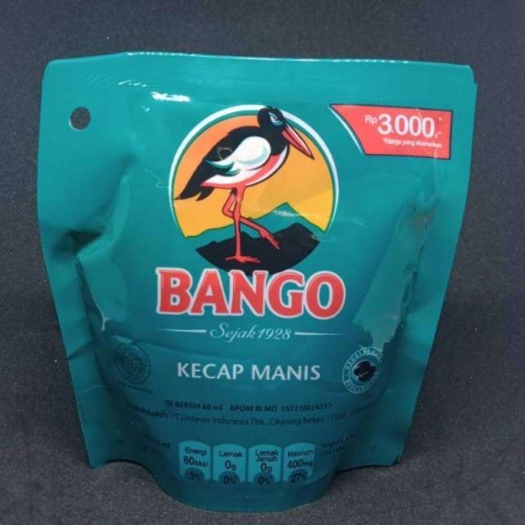 

Kecap Manis Bango Original 60ml