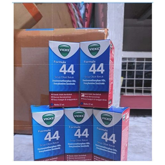 

d VICKS FORMULA 44 - SIRUP OBAT BATUK - 27ml - 54ml