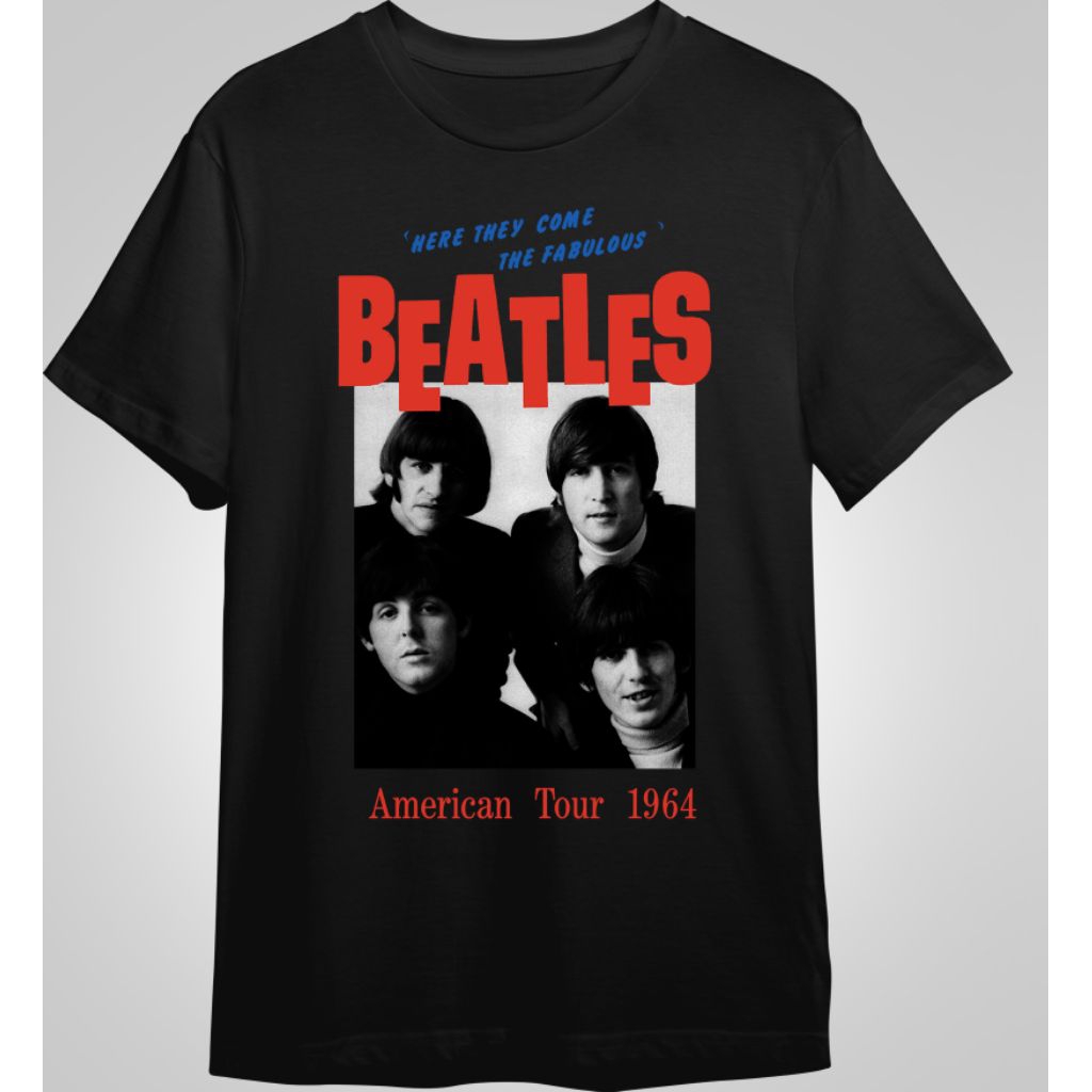 Kaos band The Beatles American Tour 1964