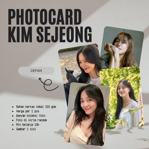 [1PCS] PHOTOCARD KIM SEJEONG | PHOTOCARD KPOP | PHOTOCARD DRAKOR | PHOTOCARD DRACIN