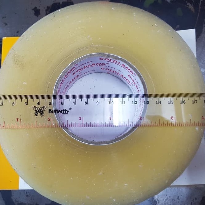 

KODE B92W L Plakban jumbo Lakban 5 yard FULL Lakban Jumbo 2 inch