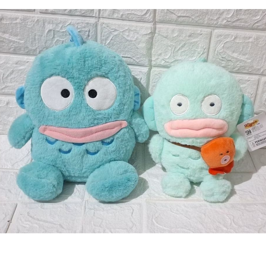 boneka hangyodon hanyodon boneka karakter sanrio mulut lebar dower lucu