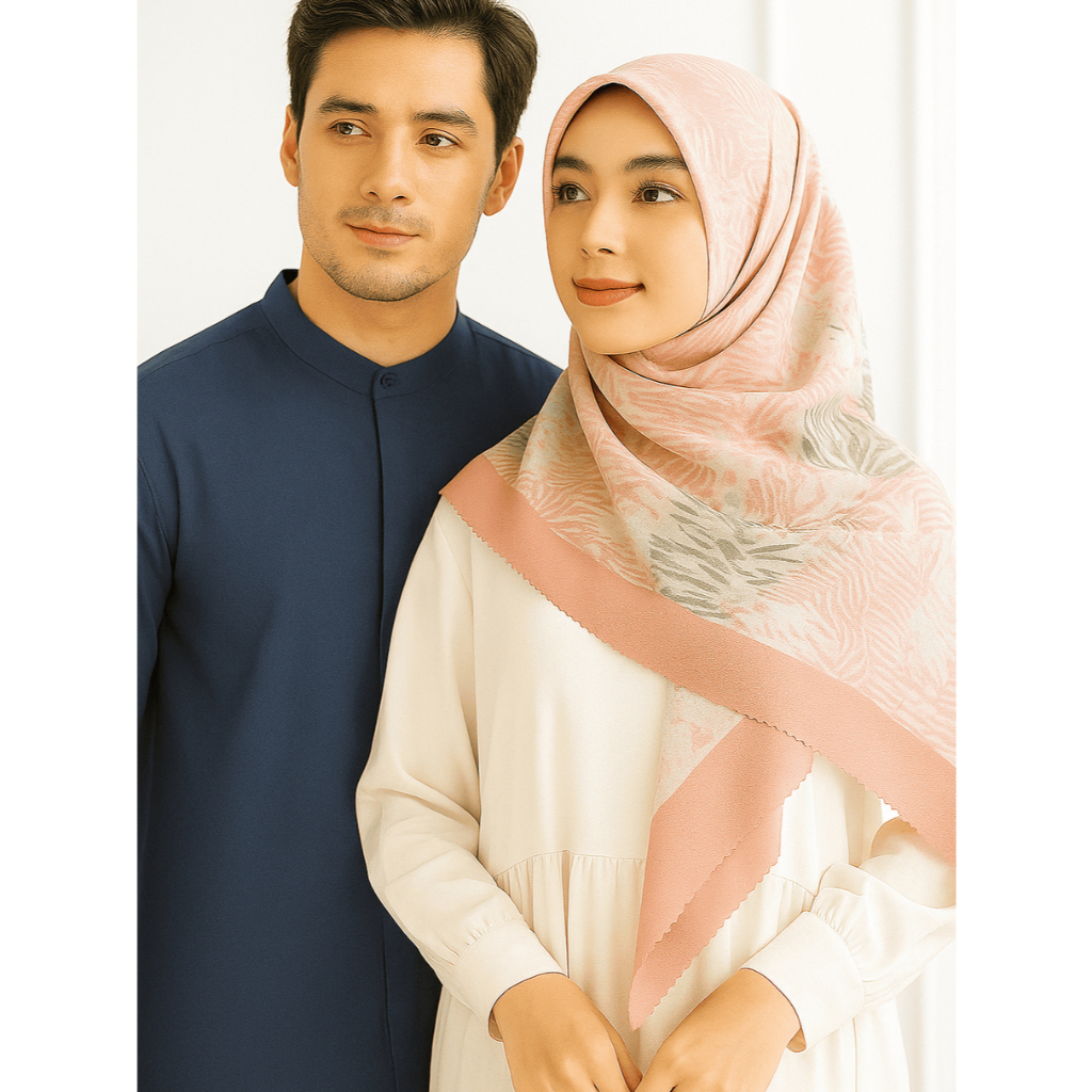 Gaya Hijabku | Hijab Voal Premium Motif Salem