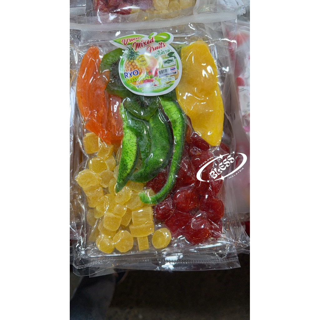

DRIED MIXED FRUITS RYO original THAILAND