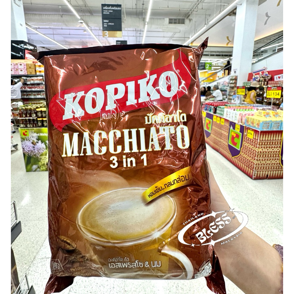 

KOPIKO MACCHIATO original thai kemasan besar & kecil