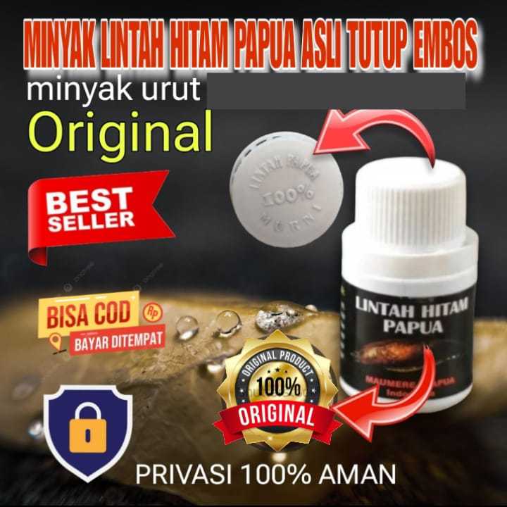 Minyak Lintah Hitam Papua Asli 100% Minyak Lintah Original 100% asli Minyak Lintah Original