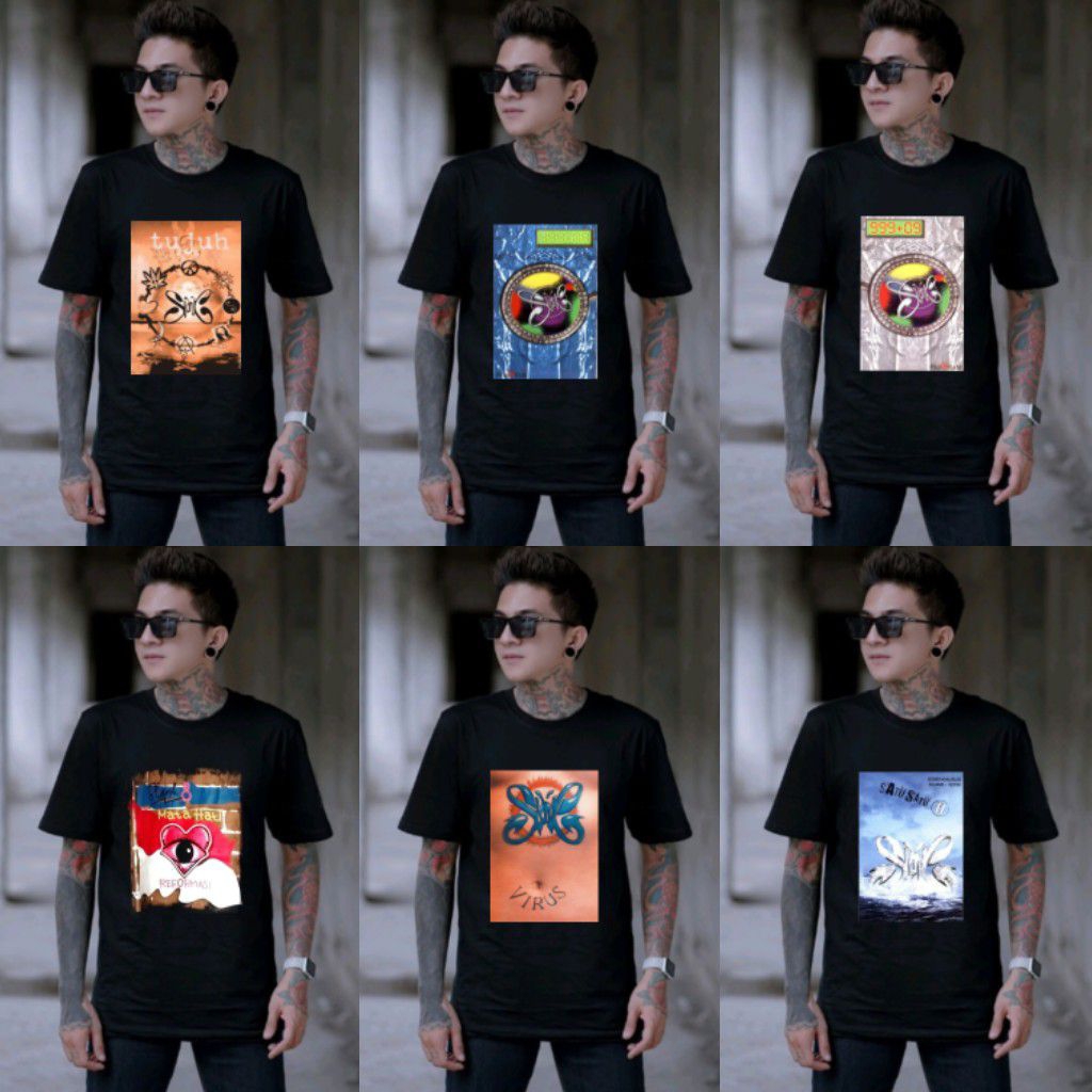 KAOS SLANK ALBUM // TSHIRT ALBUM SLANK // KAOS BAND SLANK ORIGINAL