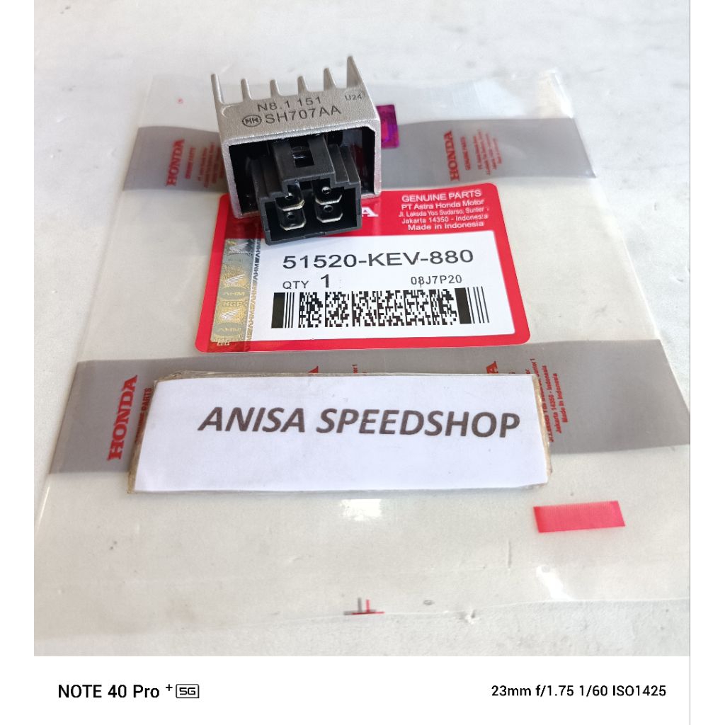 Regulator kiprok kev honda supra lama, supra x lama, supra fit lama