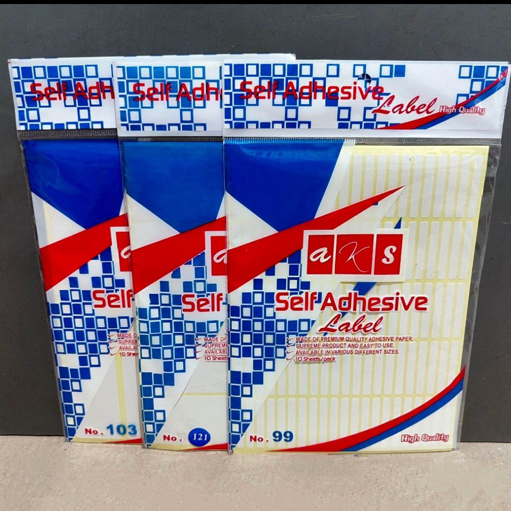 

1 Pak Label Undangan Tempel No 103 & 121 Isi 10 Lembar