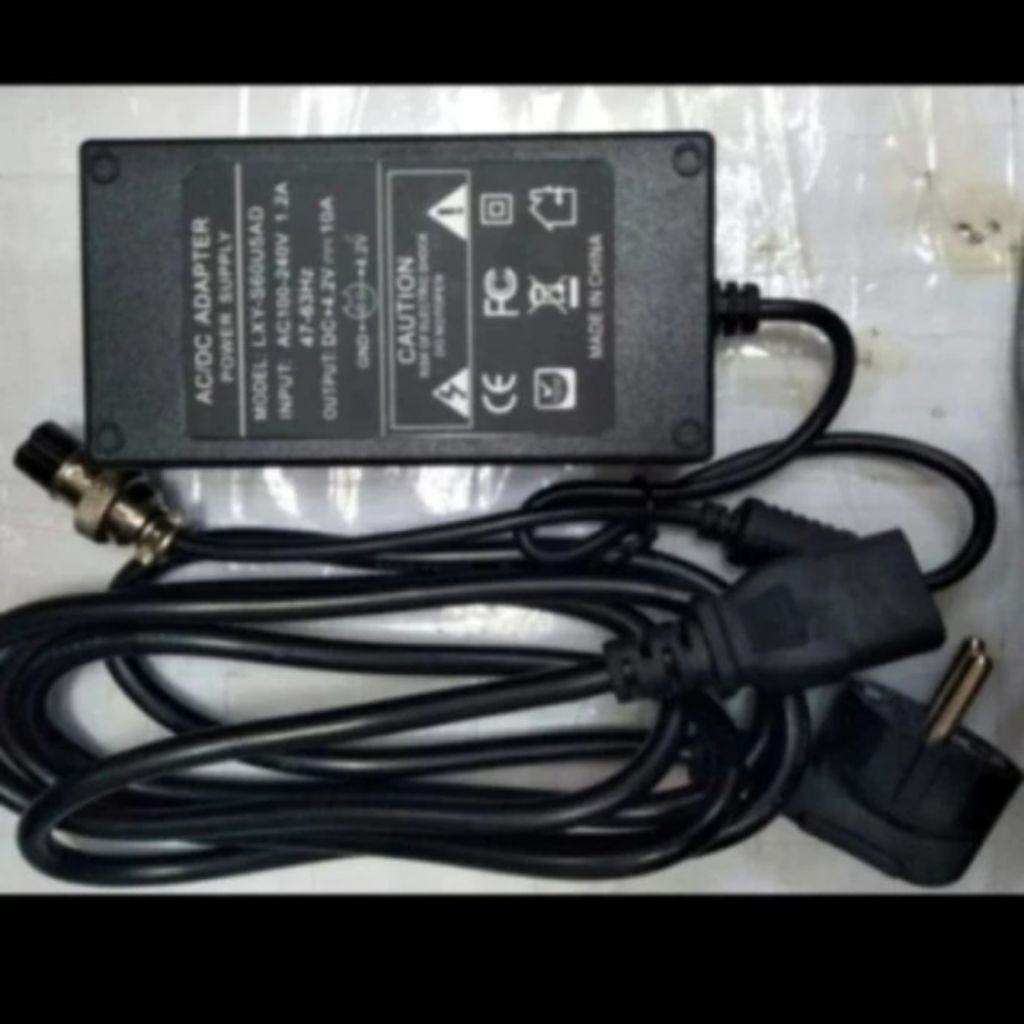Adaptor DC 4.2V 10A 4.2 Volt 10 Ampere 2 PIN
