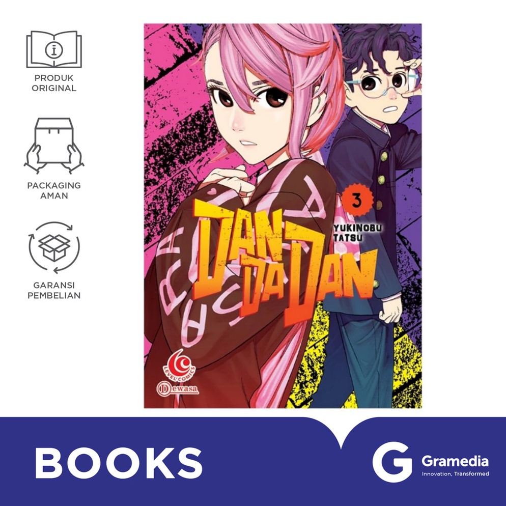 KODE L46Y Level Comic Dandadan 3 Tatsu Yukinobu
