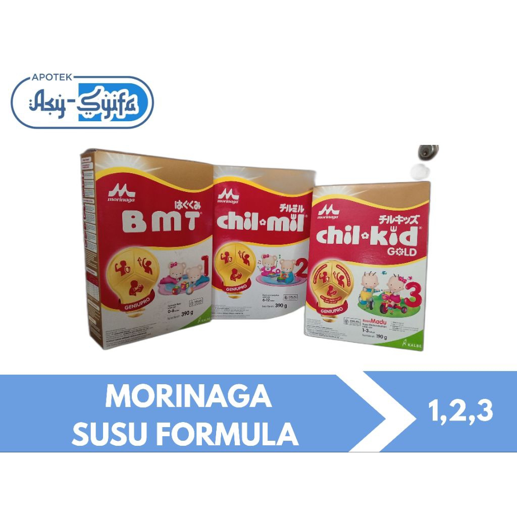 

MORINAGA (B M T, Chil Mil, Chil Kid gold) susu formula pertumbuhan