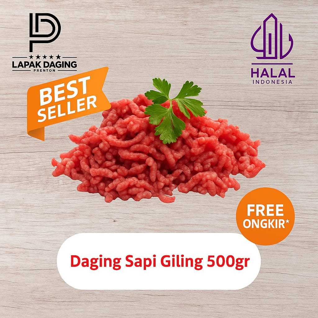 

Daging Sapi Giling / Minced 500gr
