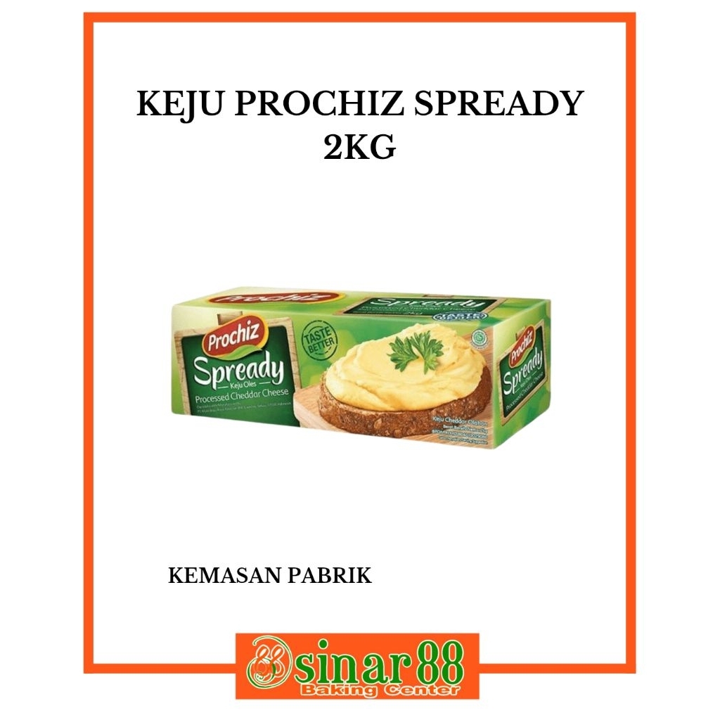 

Keju Prochiz Spreadable 2kg