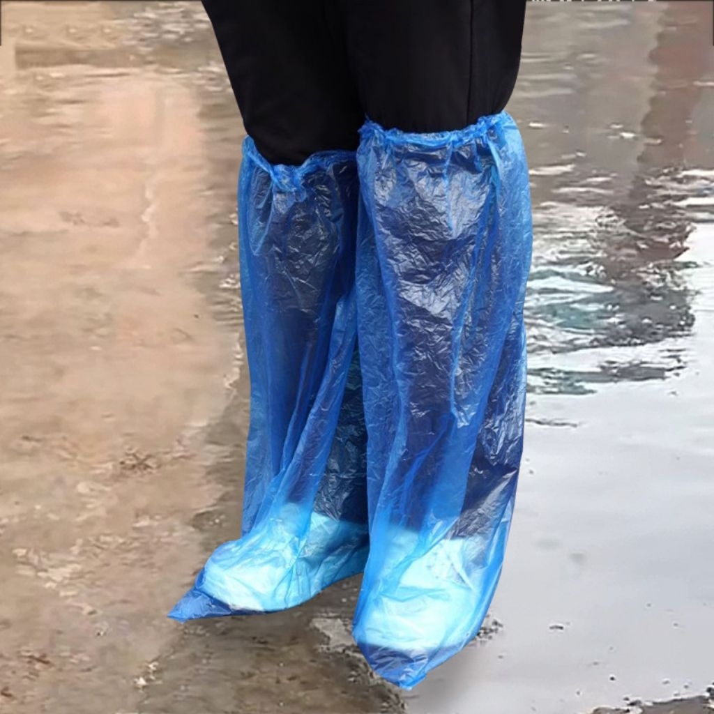 jas hujan sepatu panjang jas ujan plastik sepatu