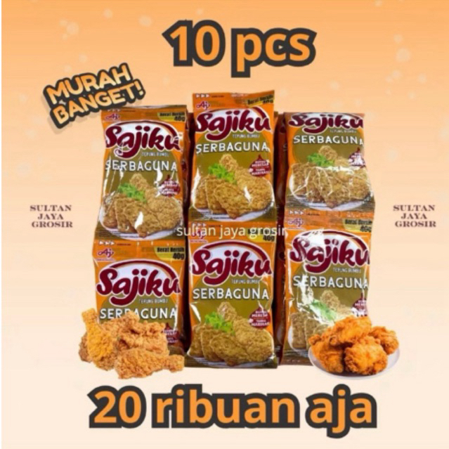 

10 pcs tepung sajiku serbaguna 40 gram