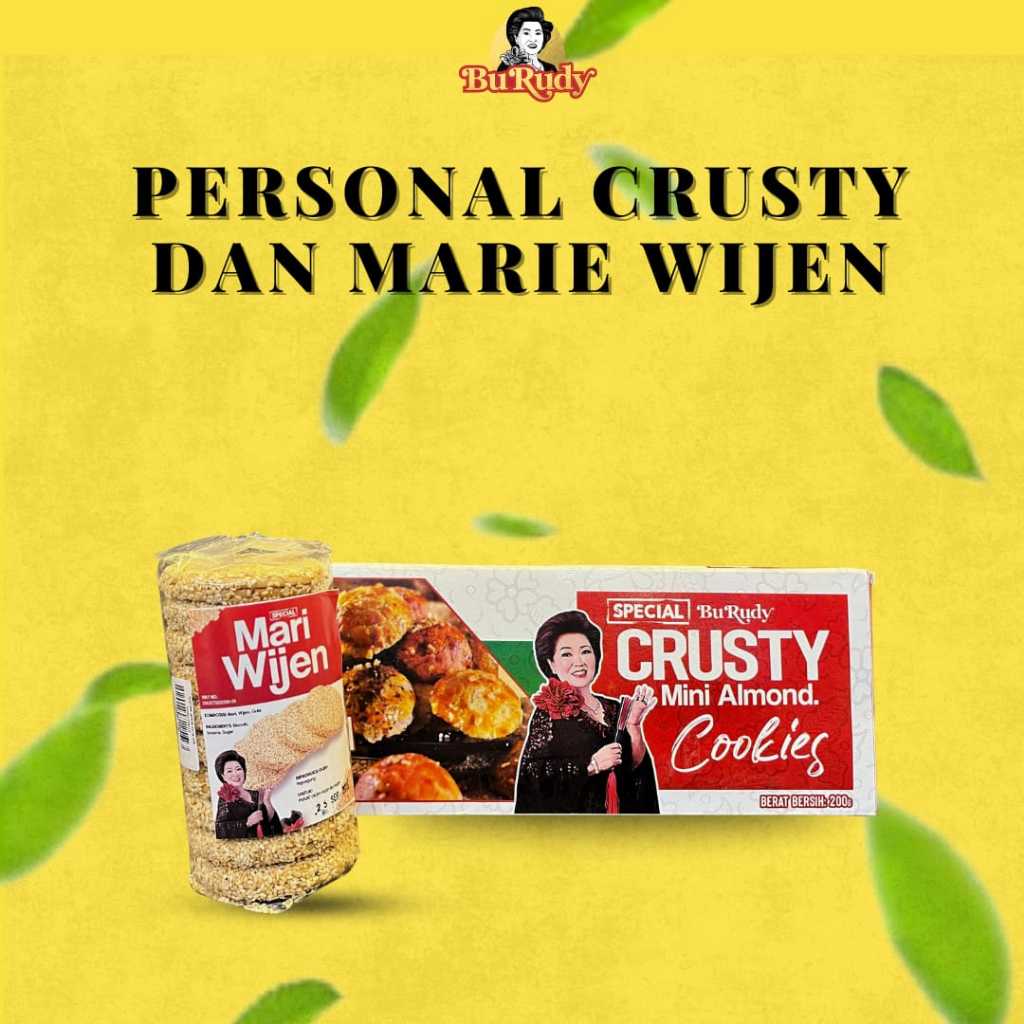 

PAKET SWEET BOX II KUE PERSONAL CRUSTY ALMOND & MARIE WIJEN KHAS BU RUDY