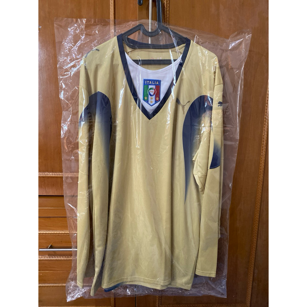 Edisi Koleksi Jersey Goalkeeper Italy WC 2006