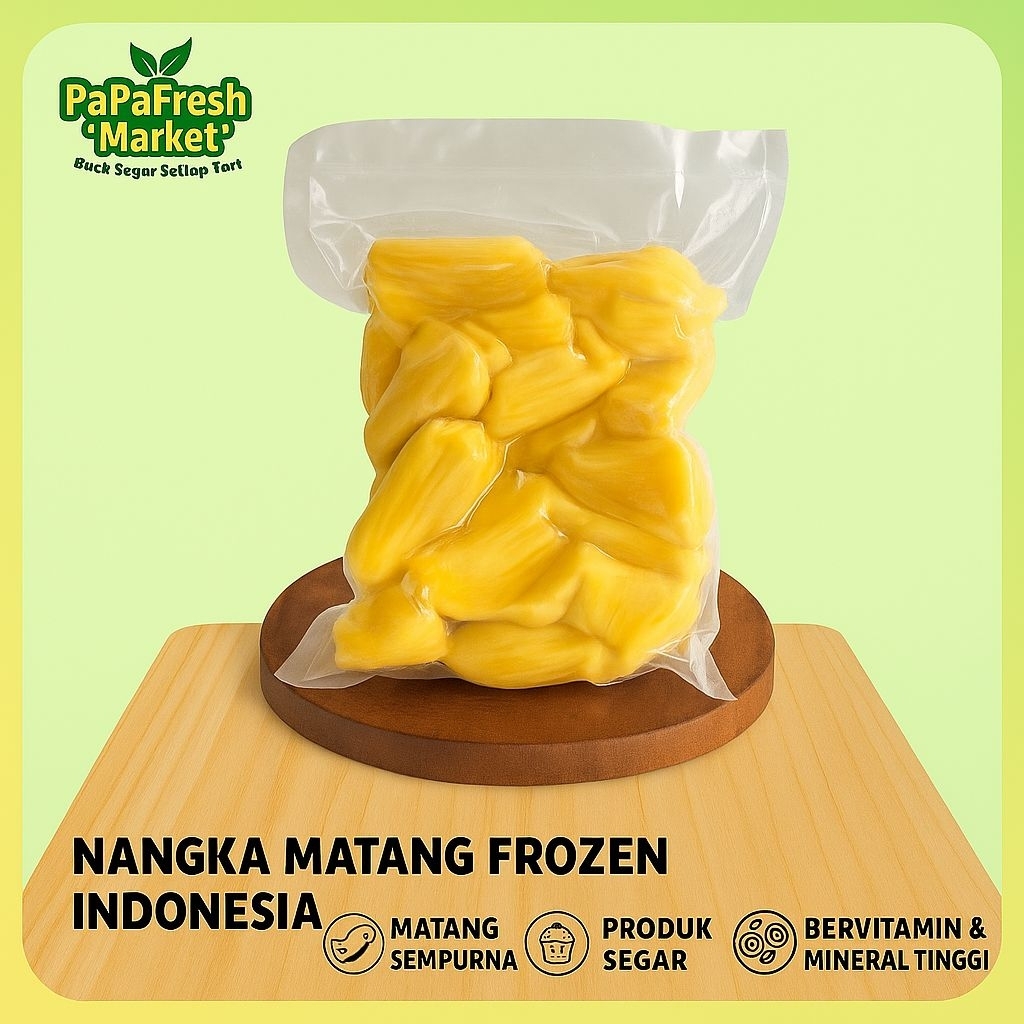 

BUAH NANGKA FROZEN 1 KG DAN 500 GR MANIS WANGI SIAP PAKAI