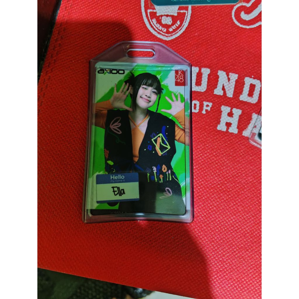 photocard Ella axioo+stiker